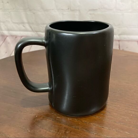 New RAE DUNN Artisan BLACK MUG “TIED THE KNOT” - Picture 3 of 4